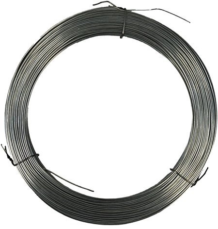 CrazyGadget®Heavy Duty Weather Resistant Outdoor Multi-Purpose Galvanised Metal Steel Home, Garden Fence Wire Roll (0.7mmx160m)