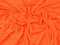 Viskose-Stretch-Jersey-Kleiderstoff, Neonorange, Meterware