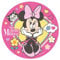Dekora - Decoration Gateau Anniversaire Feuille Azyme de Minnie Mouse - 20 cm Diametre