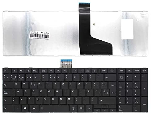 PORTATIL MOVIL - Teclado Compatible con Toshiba Satellite Pro C850 C850D C855 C855D