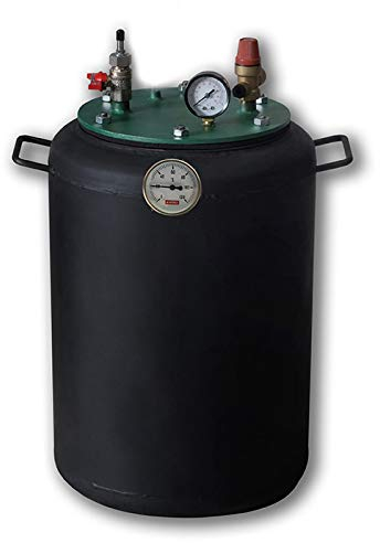 Utekh Autoclave ménage – Conçu pour la conservation des produits ménagers (24 bocaux de 0,5 l ou 14 bocaux de 1 litre)