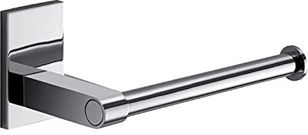 Gedy G-Singapore Porta Rotolo Carta igienica, Colore Cromo, Componenti Realizzati in Acciaio Inox e Cromall, Garanzia 10 Anni, Misure 6 x 15 x 6,6 CM, Design R&S Inossidabile, Cromato, Unica
