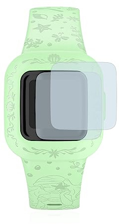 BROTECT Schutzfolie für Garmin Vivofit jr. 3 | 2 Stück Transparenter Displayschutz Made in Germany Klare Full-Screen Folie Full-Cover 3D Curved Montage Kit