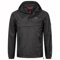 Höhenhorn Lepon Anorak Veste coupe-vent pour homme avec poche poitrine Taille S à 3XL, Noir , XL