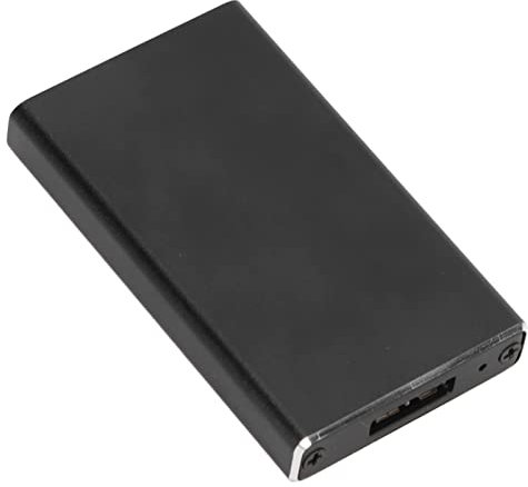 MSATA03 Mobile Hard Disk Box,Enclosure HDD Esterno USB3.0 in Lega di Alluminio,Trasmissione Veloce da 6GB,Fino a 1TB di Memoria di Massa,Plug And Play,per XP/Vista/7/8/10,per OS X 8.6,Linux