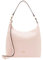 L.CREDI Olga Hobo Bag Powder