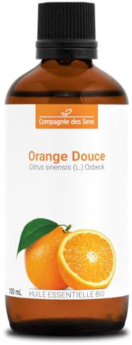 ARANCIA DOLCE (Citrus Sinensis) BIO - 100mL - Olio Essenziale di Qualità Premium - 100% Puro, Naturale, garantito ChromaCert® - Chemotipizzato & Integrale