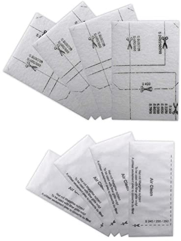 Oikabio 6713110 Reinigungsfilter für Staubsauger Filter 3944711 Reinigungsfilter, 8 Stück