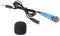 PATIKIL Mini Microphone Portable Vocal Microphone Blue for Voice Recording and Singing Pack of 1