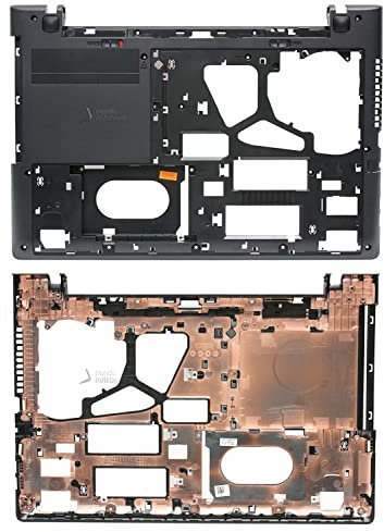 CLICK HELP Bottom Case Scocca Cover Inferiore Ricambio Certificato per Lenovo IdeaPad Z50-70 G50-70 G50-30 G50-45 (Nera)