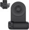 kyaoayo Magnetischer Kameragriff, Handyhalter-Stabilisator, Bluetooth-Halterung, Fernbedienungsgriff, Selfie-Ständer mit Kameraverschluss, wiederaufladbarer kabelloser Halter (Schwarz, Grundlegendes)
