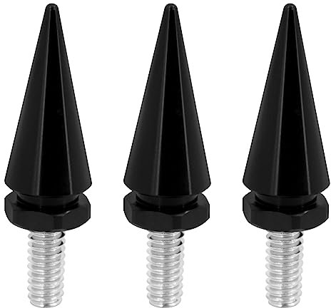 HCmotorku Vis de garniture de pare-brise, boulons à pointes pour Harley Touring 1996-2013 Noir