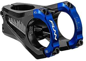 FUNN Equalizer MTB Vorbau, CNC-gefräst, Rise Zero, Klemme 35mm | 6061 Alu, breite Lenkerauflage, neutrale Position, für Enduro, Trail, XC, Downhill, BMX und Gravel