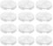 12pcs Cover for TTC Akko Glorious Switches, Fits 30mm Keyboard Hole, Clear Keycaps (White)