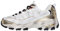 Skechers Women's D'Lites Vintage Vision Sneaker, White Gold Black, 6 UK