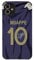 Slrioks Mbappe Jersey Phone Case Creative Soccer Case for iPhone 11 Thin Soft Imitation Leather Shockproof