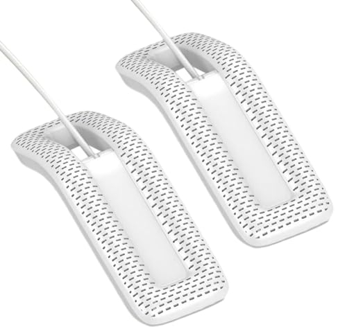 COMFOLIVING Shoe Dryer Rack, Quick Drying Shoe Warmer, IP53 Waterproof Boot Dryer And Deodorizer, Arc Shape Thermal Sneaker Dryer For Sports Shoes, Short Boots, Sneakers, Work Boots And Gloves