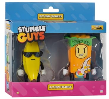 Rocco Giocattoli Stumble Guys Action Figures 2 Pack AST B cm 11