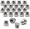 Aoyswuz 30 Piezas Tuercas Hexagonales M6 Tuerca de Sombrerete Hexagonal para Tornillos, Pernos Roscados, Varillas Roscadas
