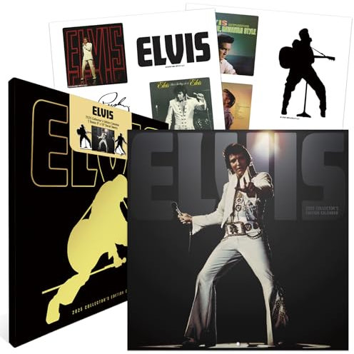 2025 Elvis Presley Collector's Edition Calendar
