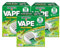 Vape Diffusore Piastrine Antizanzare Comuni E Tigre Verdessenza Con 6 Ricariche Incluse (3 Unità)