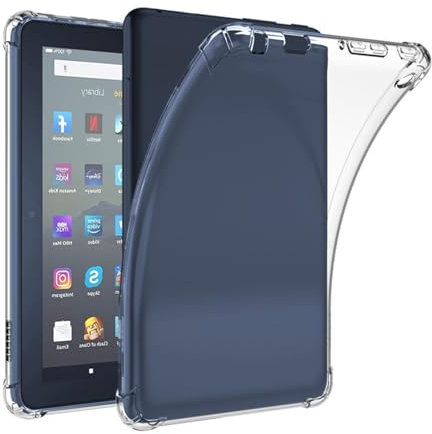 AWAVM Custodia trasparente per Kindle Lite 2019 da 6 pollici (Kindle 2019/6 pollici/K10/J9G29R), cover posteriore protettiva in silicone sottile e leggera per Kindle 10a generazione 2019