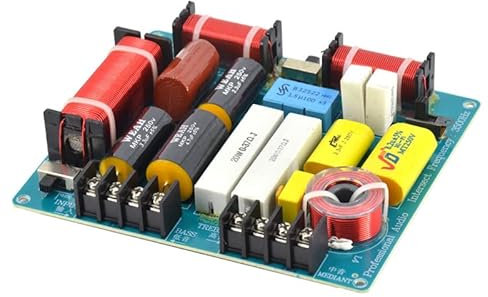 Amplificatore Hi-Fi， Amplificatore audio 1 pz 3 vie 350 W professionale altoparlante divisore di frequenza KTV palco Home Theater 3 unità filtri crossover audio ad alta potenza