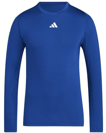Adidas Men's Techfit All Over Print Long-Sleeve T-Shirt T-Shirt