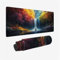 Gaming Mauspad Zen Schreibtischunterlage Fallen Mousepad Groß 900x300x3mm, XXL Mauspad Gaming Zubehör mit Rutschfeste Gummibasis für Tastatur und Maus Verbessert Präzision und Geschwindigkeit,Model206