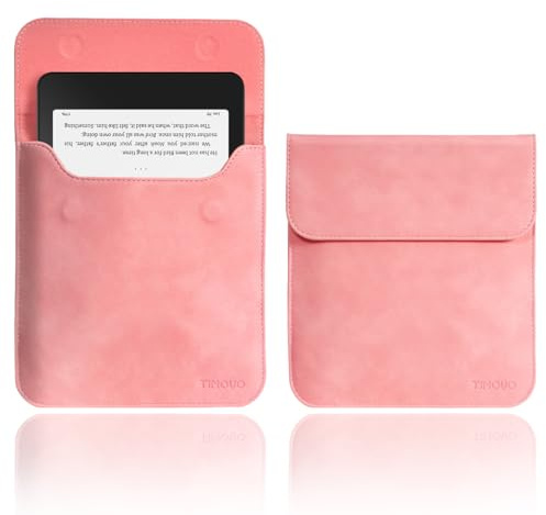TiMOVO 6,8-7 E-Reader Schutzhülle für Alle, Rosa | Passend für Paperwhite 12./11. Gen 2024/2021 & Colorsoft Signature Edition, Schutztasche für Kobo