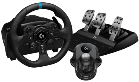 Logitech G G923 SE USB 2.0 Volante + Pedali + Joystick PC, PlayStation 4, PlayStation 5