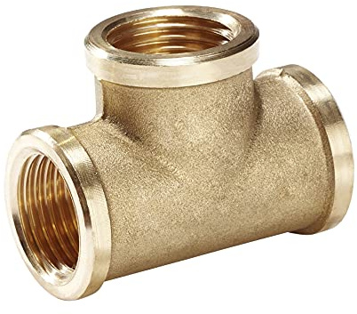 H2O-Flex® Gewindefitting 1 1/2“ T-Stück Messing Fitting,