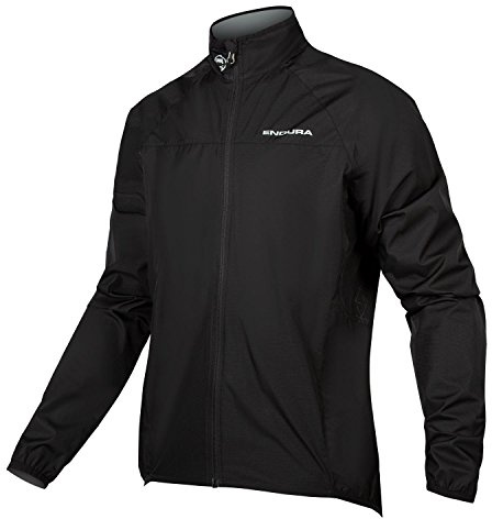 Endura Men's Xtract Cycling Jacket II | Waterproof | Breathable | Packable Jacket, Black, S