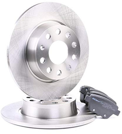 RIDEX 3405B0093 Bremsenset Hinten 272mm - Bremsen Set mit Bremsscheiben und Bremsbeläge Satz