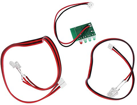 Dilwe RC LED Licht Set, RC Schalter Zusatz Geeignet für Flytec 2011-5, 7 x 6 x 5cm / 2.8 x 2.4 x 2 Zoll