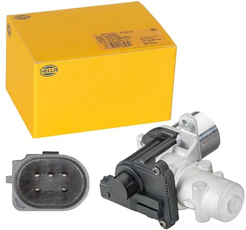 HELLA 6NU 010 171-741 EGR Valve - Electronic - 5-pin connector | Compatible with: Dacia Duster, Logan, Logan Express, Logan II, Logan MCV, Logan MCV II, Logan Pick-up, Sandero II