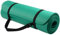BalanceFrom Everyday Essentials 1/2-Inch Extra Thick High Density Anti-Tear Exercise Yoga Mat with Carrying Strap, Green