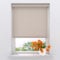 Radeco® Lichtdurchlässiges Rollo 40 x 190 cm Sand - Größen von 40 bis 240 Breite, Ohne Bohren Möglich, Wandmontage, Für Innen, Fenster Rollos