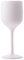 SANYGIENE Verre à Vin d'Extérieur Blanc | Incassable - Réutilisable - Recyclable | Lot de 6 Verres à Pied | Capacité 300 ml Compatible lave vaisselle