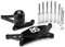 Modeer Kompatibel mit GSX-8S 2023 2024 2025 GSX 8S Motorrad rahmen Antikollisions-Fallschutz Slider Crash gsx-8s gsx8s Zubehör (Schwarz)