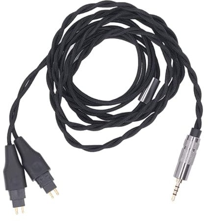 Annadue Headphone Replacement Cable for HD580 HD650 HD660S HD6XX HD600 HD660, Silver Plated Copper Headphone Audio Cable with 2.5mm Balanced Plug, 1.2m/3.9 Feet