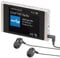 VR-Radio DAB Radio: Digitales Slim-Taschenradio DAB+/FM, Akku, Ohrhörer, Alu-Gehäuse (DAB Mini Radio, Pocket, Fitness)