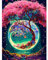 AIRDEA Arbre Enchanté Peinture Numero Adulte, DIY Kit Activité Manuelle Peinture Acrylique, Peinture par Numero Adulte avec Pinceaux et Acryliques pour la Décoration Maison 30x40 cm (Pas de Cadre)