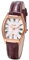 Silverora Damenuhren Rechteckig Uhren Damen: Datum Kalender Klein Tonneau Analoge Quarzwerk Armbanduhren PU Lederarmband Uhr mit römische Ziffern Geschenke für Frauen rot