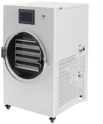 Bonxrdun 6L Gefriertrockner -35℃ Dehydrator Food mit LCD-Display Dörrautomat 220V Dörrgerät, Dehydrator Dürrautomaten Gefriertrockner Gerät für Zuhause Obsttrockner Temperatur Einstellbar