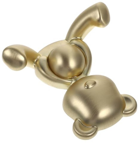 Amosfun Cintres Muraux Robustes en Forme D'ours Vintage Décoratifs en Alliage de Zinc pour Salon