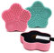 Nettoyant pour pinceaux de maquillage, tampon de nettoyage pour pinceaux de maquillage 2 en 1， tampon à récurer pour brosse de maquillage éponge, outil de nettoyage humide et sec (bleu)