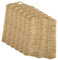 GREENADSCAPE 6pièces Coussinets De Nidification Herbe pour Poules Tapis De Nid pour Animaux De Compagnie Confortable Et Respirant pour Cage à Poules Et Hamsters