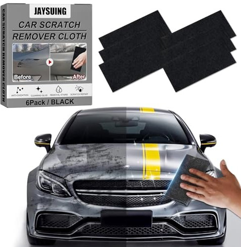 Nanosparkle Tuch, 6 StüCk Nano Sparkle Tuch Auto Kratzer Original, für Reparatur Von Leichten Kratzfarben, Lackpflege, Autoreinigung