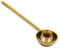 BRACOP® Espátulas de latón (1 pieza) para cocinar utensilios para servir cucharas de metal juego de 1 pieza utensilios de cocina indios accesorios de cocina espátula de metal cucharas para servir